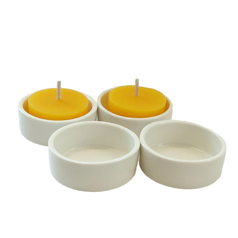 Porcelain Tealight Candle Holder - BCandle