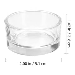 Clear Glass Tealight Candle Holder - BCANDLE