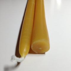100% Beeswax 6 hour burning Candles Organic Hand Made - 11" Tall (each) - BCandle