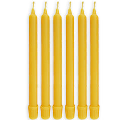 100% Beeswax Candles Organic Hand Made - 8" Tall, 3/4" Thick (each) - BCandle