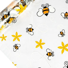 100% Beeswax Tea Light in Flat Tin Container in Cello Party Wedding Favors, Travel Tin, Small Gift - BCandle