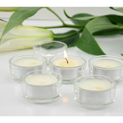 Clear Glass Tealight Candle Holder - BCandle
