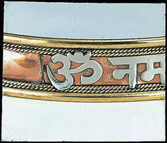 Copper Bracelet - OM Namo Shiva - BCandle