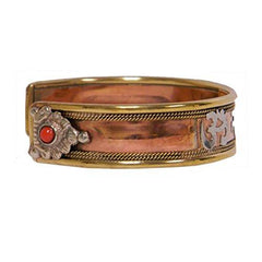 Copper Bracelet - OM Namo Shiva - BCandle