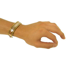 Copper Bracelet - OM Namo Shiva - BCandle