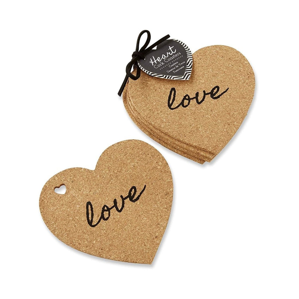 Heart Cork Coasters Candle Plate (set of 4) - BCandle