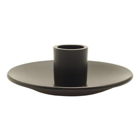 Metal Taper Holder - Simplicity - Dark Bronze, 4 inch - BCandle