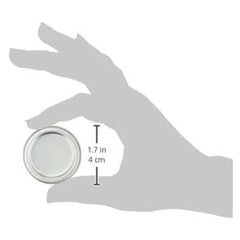 Set 100% Beeswax Tea Light in Flat Tin Container with Screwtop Cover, For Camp, Outdoor, Sports Events, Fishing - BCandle
