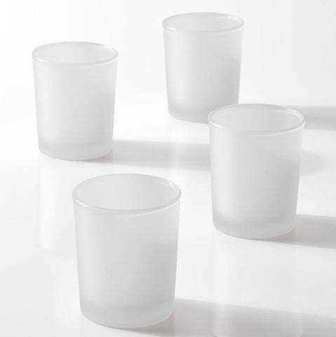 Votive Frosted Glass Candle Holders - BCandle