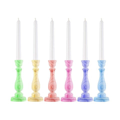 Wooden Candlestick, 7 Inch Tall - BCandle