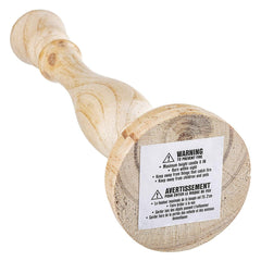 Wooden Candlestick, 7 Inch Tall - BCandle